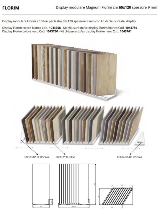 Florim Slab Factory Display 24 x 48